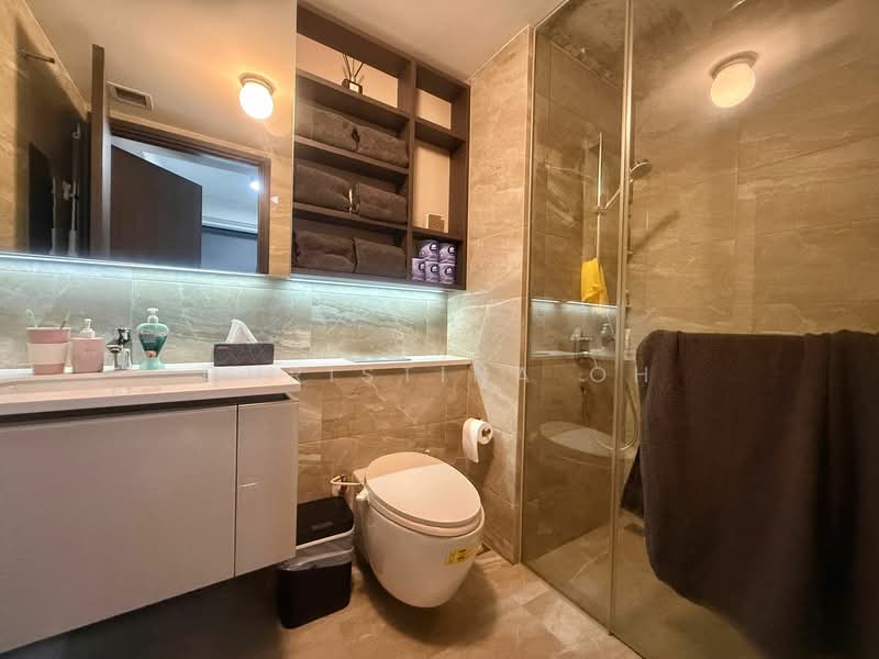 Lake Grande, 10 Jurong Lake Link, 1 Bedroom, 517 sqft, Condominium For Rent, by Christina Oh, 500151965 - Bathroom - PropertyGuru.com.sg