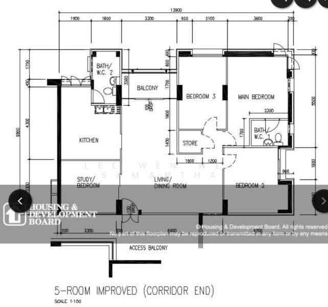 545 Choa Chu Kang Street 52, 545 Choa Chu Kang Street 52, Dairy Farm / Bukit Panjang / Choa Chu Kang, 4 Bedrooms, 1,313 sqft, HDB Flat For Sale, by Lee Wen Wei Samantha, 500151975 - PropertyGuru.com.sg