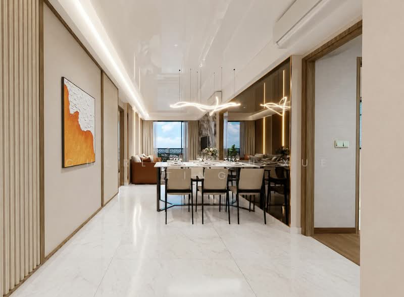 Sceneca Residence, Tanah Merah Kechil Link, 3 Bedrooms, 1,119 sqft, Condominium For Sale, by Cherlyn Loh Xue Ting, 500152043 - Living Room - PropertyGuru.com.sg