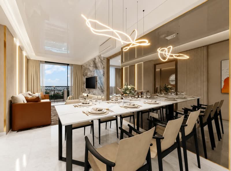 Sceneca Residence, Tanah Merah Kechil Link, 3 Bedrooms, 1,119 sqft, Condominium For Sale, by Cherlyn Loh Xue Ting, 500152043 - Living Room - PropertyGuru.com.sg