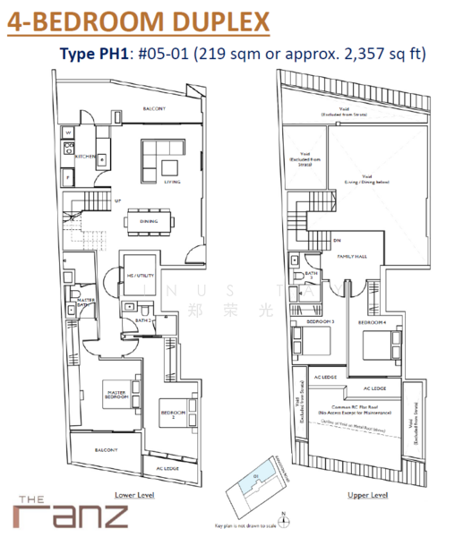 The Ranz, 109 Rangoon Road, 4 Bedrooms, 2,357 sqft, Apartment For Sale, by Linus Tay 郑荣光, 500152059 - PropertyGuru.com.sg