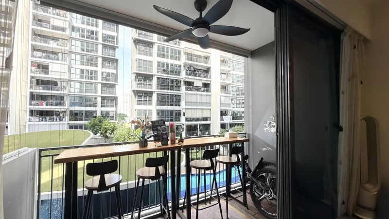 Riverparc Residence, 92 Punggol Drive, 4 Bedrooms, 1,485 sqft, Executive Condominium For Sale, by Tracey Yeo, 500152074 - Balcony - PropertyGuru.com.sg
