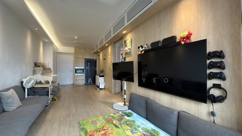 Riverparc Residence, 92 Punggol Drive, 4 Bedrooms, 1,485 sqft, Executive Condominium For Sale, by Tracey Yeo, 500152074 - Living Room - PropertyGuru.com.sg