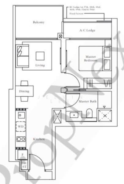Avenue South Residence, 1 Silat Avenue, 1 Bedroom, 527 sqft, Condominium For Sale, by Jelvin Lee, 500152100 - PropertyGuru.com.sg