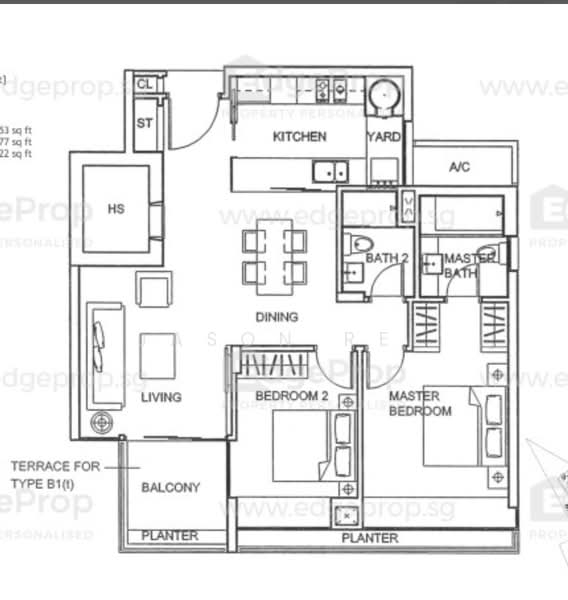 8 @ Mount Sophia, 8 Mount Sophia, 2 Bedrooms, 1,033 sqft, Condominium For Sale, by Jason Rei, 500152108 - PropertyGuru.com.sg
