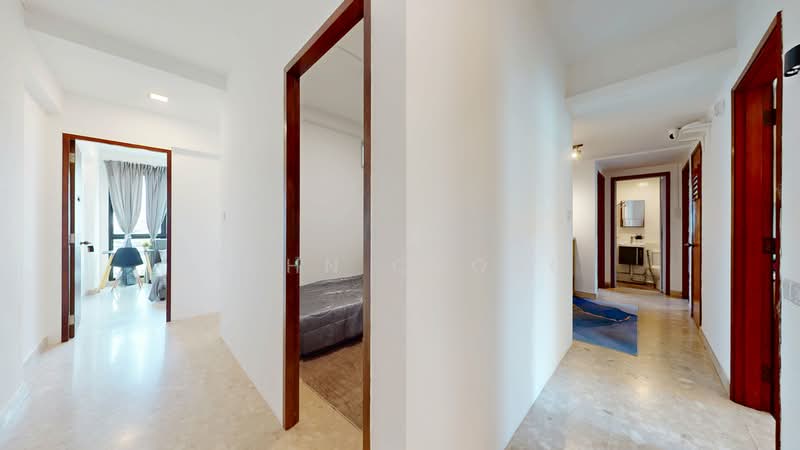 Simei Green Condominium, 1 Simei Street 4, 3 Bedrooms, 1,195 sqft, Condominium For Sale, by John Chong, 500152118 - Corridor - PropertyGuru.com.sg