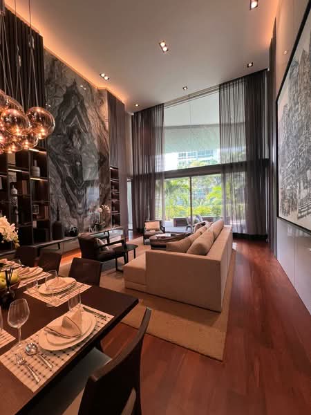 The Oliv @ Balmoral, 11C Balmoral Road, 4 Bedrooms, 4,908 sqft, Apartment For Rent, by Amy Chong, 500152132 - Living Room - PropertyGuru.com.sg