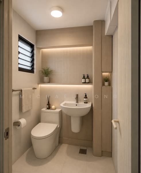 64 New Upper Changi Road, 64 New Upper Changi Road, 3 Bedrooms, 990 sqft, HDB Flat For Sale, by Michael Long, 500152142 - Bathroom - PropertyGuru.com.sg