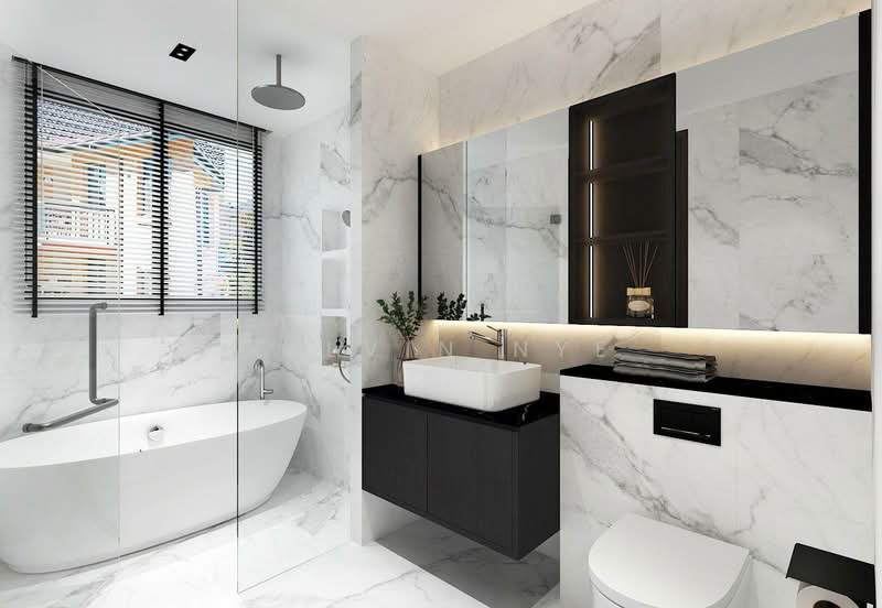 CHEAP!! Brand NEW 5BR Terrace House (S7777), , 5 Bedrooms, 4,384 sqft, Terraced House For Sale, by Kelvin Nye, 500152188 - Bathroom - PropertyGuru.com.sg