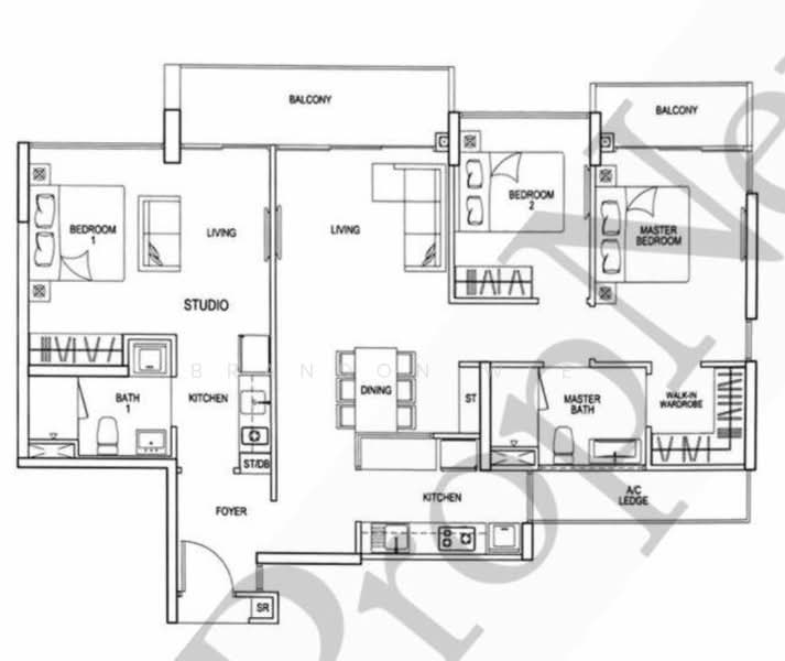 Riverparc Residence, 90 Punggol Drive, 3 Bedrooms, 1,227 sqft, Executive Condominium For Sale, by Brandon Wee, 500152189 - PropertyGuru.com.sg