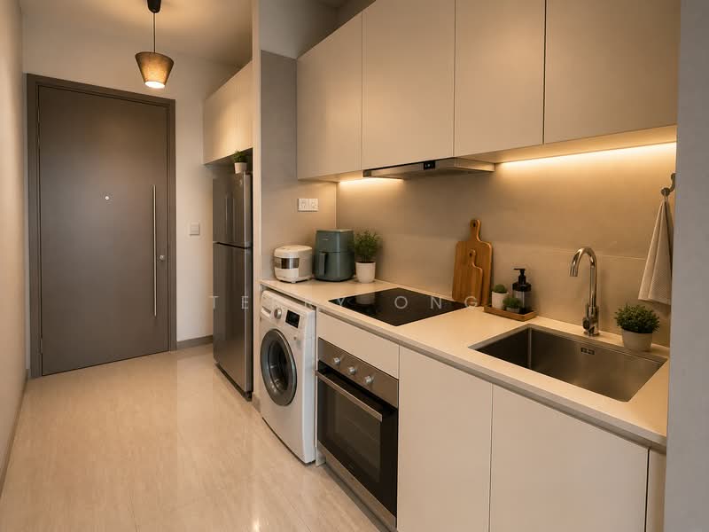 Stratum, 98 Elias Road, Studio, 452 sqft, Condominium For Rent, by Terry Ong, 500152232 - Kitchen - PropertyGuru.com.sg