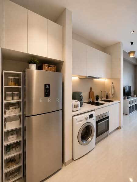 Stratum, 98 Elias Road, Studio, 452 sqft, Condominium For Rent, by Terry Ong, 500152232 - Kitchen - PropertyGuru.com.sg