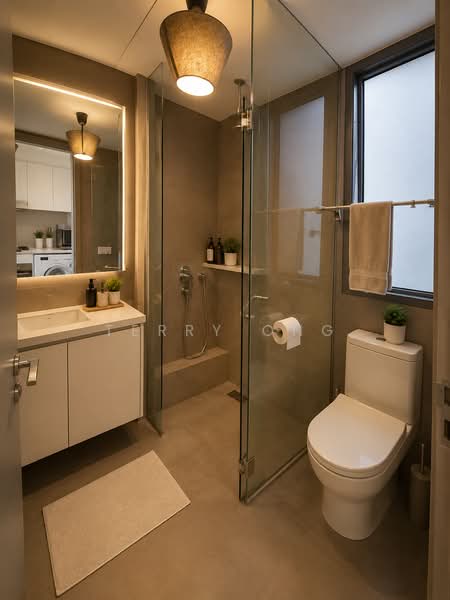 Stratum, 98 Elias Road, Studio, 452 sqft, Condominium For Rent, by Terry Ong, 500152232 - Bathroom - PropertyGuru.com.sg