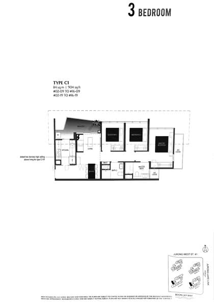 Lake Grande, 2 Jurong Lake Link, 3 Bedrooms, 904 sqft, Condominium For Rent, by Edwin Lee, 500152290 - PropertyGuru.com.sg