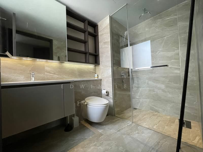 Lake Grande, 2 Jurong Lake Link, 3 Bedrooms, 904 sqft, Condominium For Rent, by Edwin Lee, 500152290 - Bathroom - PropertyGuru.com.sg