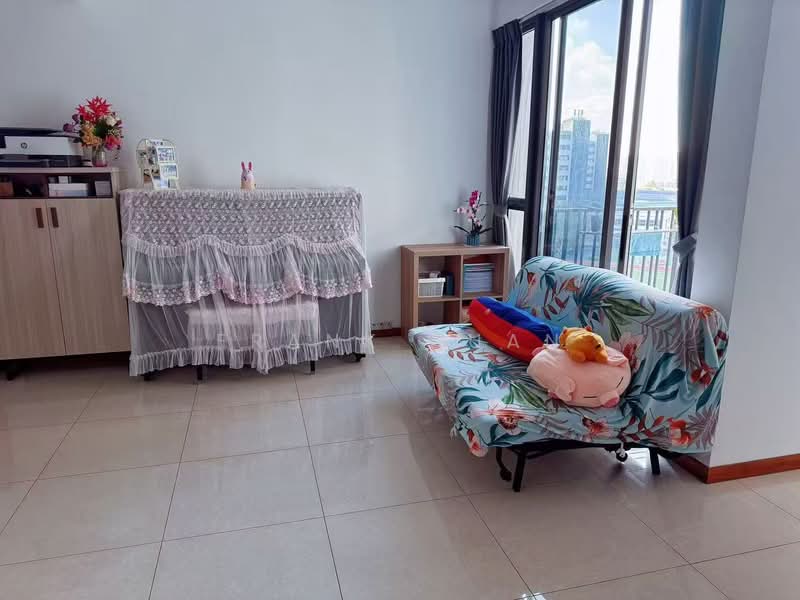 Vue 8 Residence, Pasir Ris Heights, 2 Bedrooms, 797 sqft, Condominium For Rent, by Frank Duan, 500152334 - Living Room - PropertyGuru.com.sg