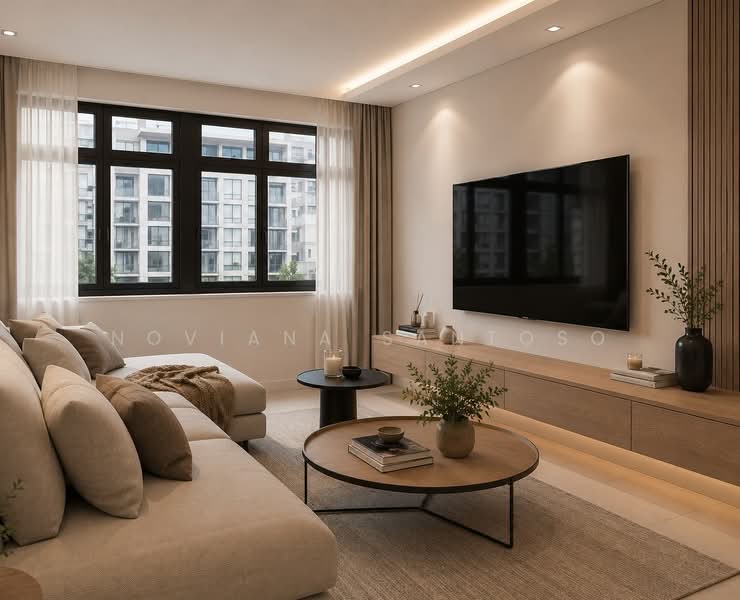 395 Yishun Ring Road, 395 Yishun Ring Road, 3 Bedrooms, 1,119 sqft, HDB Flat For Sale, by Noviana Santoso, 500152368 - Living Room - PropertyGuru.com.sg