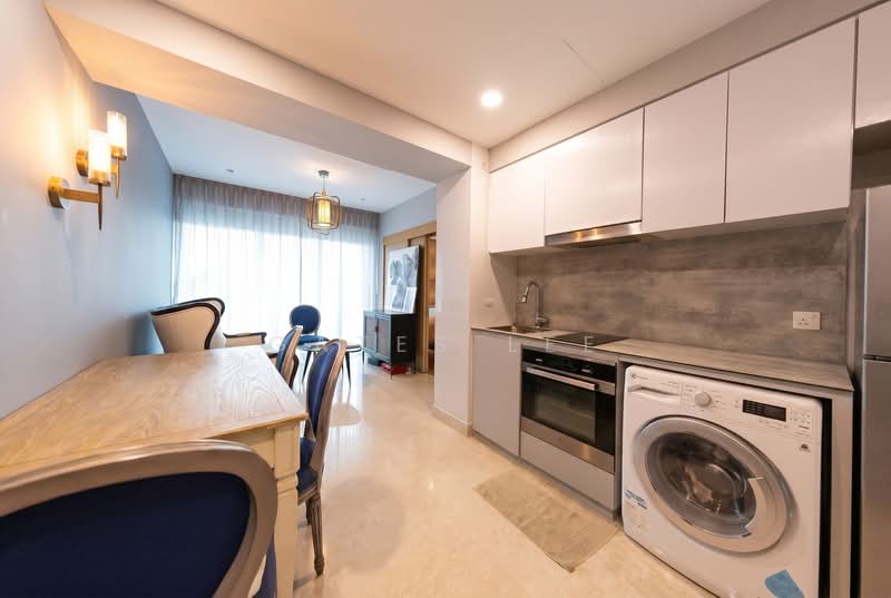 Eight Riversuites, 2 Whampoa East, 1 Bedroom, 441 sqft, Condominium For Rent, by Gates Lee, 500152381 - Kitchen - PropertyGuru.com.sg