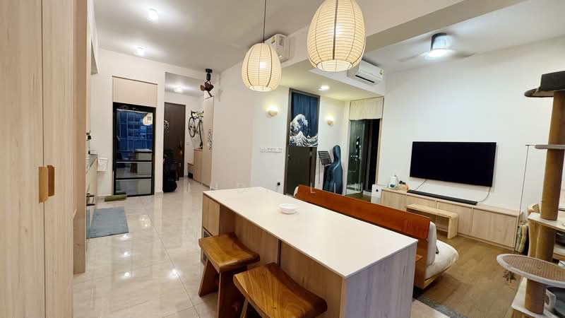 Parc Clematis, 8F Jalan Lempeng, 2 Bedrooms, 710 sqft, Condominium For Sale, by Judy Liu, 500152431 - Living Room - PropertyGuru.com.sg