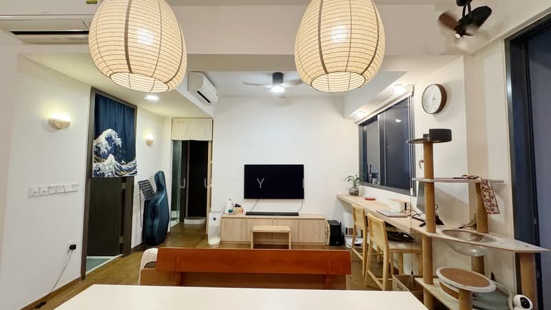 Parc Clematis, 8F Jalan Lempeng, 2 Bedrooms, 710 sqft, Condominium For Sale, by Judy Liu, 500152431 - Living Room - PropertyGuru.com.sg