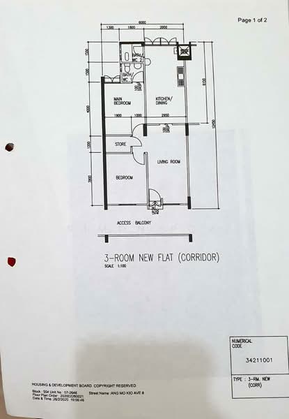 504 Ang Mo Kio Avenue 8, 504 Ang Mo Kio Avenue 8, 2 Bedrooms, 732 sqft, HDB Flat For Rent, by Simon Por, 500152464 - PropertyGuru.com.sg