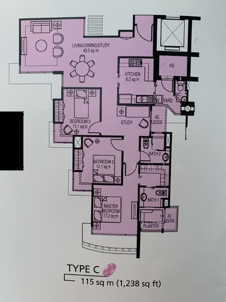 Savannah Condopark, 31 Simei Rise, 3 Bedrooms, 1,238 sqft, Condominium For Sale, by Tracci Cheo, 500152500 - PropertyGuru.com.sg