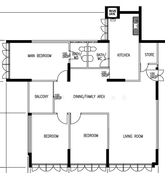 539 Ang Mo Kio Avenue 10, 539 Ang Mo Kio Avenue 10, 3 Bedrooms, 1,270 sqft, HDB Flat For Rent, by Keith Yong, 500152529 - PropertyGuru.com.sg