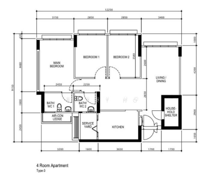 18C MacPherson Residency, 18C Circuit Road, 3 Bedrooms, 1,001 sqft, HDB Flat For Sale, by Barry Ho, 500152544 - PropertyGuru.com.sg