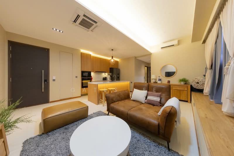 The Brooks I & The Brooks II, 60 Springside Walk, 2 Bedrooms, 818 sqft, Apartment For Sale, by Gates Lee, 500152594 - Living Room - PropertyGuru.com.sg