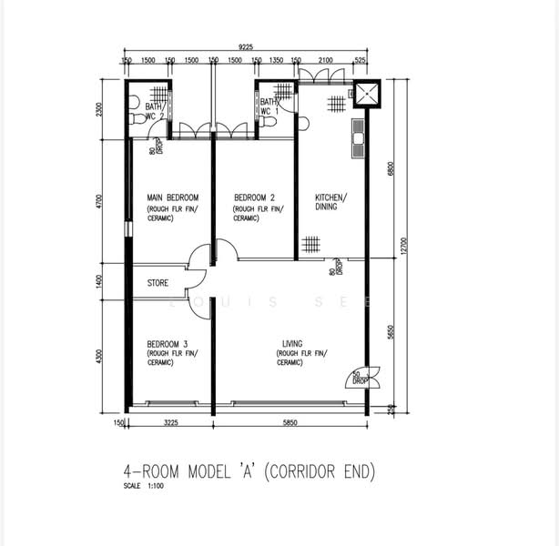 515 Hougang Avenue 10, 515 Hougang Avenue 10, 3 Bedrooms, 1,119 sqft, HDB Flat For Sale, by Louis See, 500152633 - PropertyGuru.com.sg