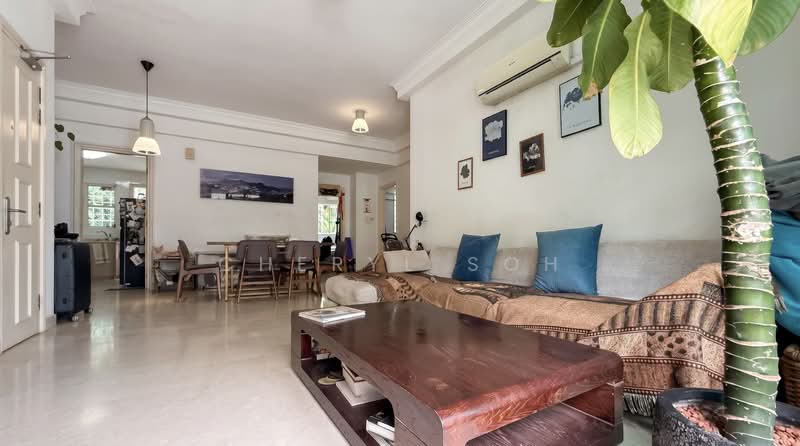 Ville Royale, 310 River Valley Road, 3 Bedrooms, 1,044 sqft, Apartment For Rent, by Cheryl Soh, 500152654 - Living Room - PropertyGuru.com.sg