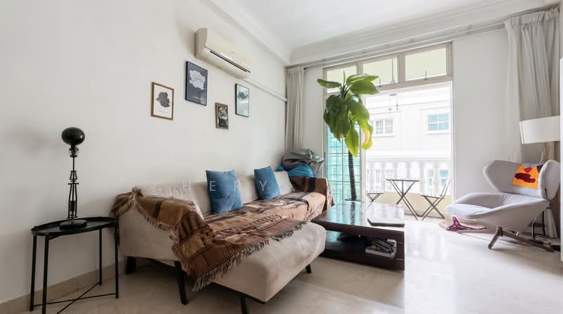 Ville Royale, 310 River Valley Road, 3 Bedrooms, 1,044 sqft, Apartment For Rent, by Cheryl Soh, 500152654 - Living Room - PropertyGuru.com.sg