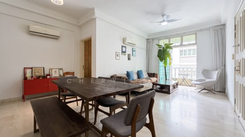 Ville Royale, 310 River Valley Road, 3 Bedrooms, 1,044 sqft, Apartment For Rent, by Cheryl Soh, 500152654 - Living Room - PropertyGuru.com.sg