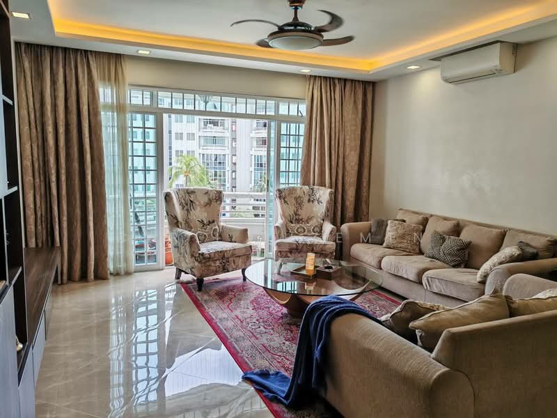 Elias Green, , 3 Bedrooms, 1,550 sqft, Condominium For Rent, by Cyril Tuzemen, 500152686 - Living Room - PropertyGuru.com.sg