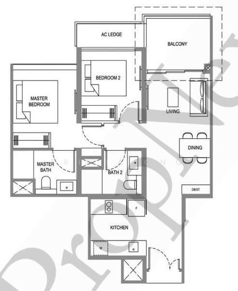 Verdale, 12 De Souza Avenue, 2 Bedrooms, 753 sqft, Condominium For Rent, by Tricia Ong, 500152731 - PropertyGuru.com.sg