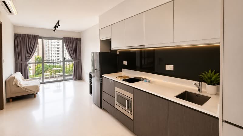 Q Bay Residences, 1 Tampines Street 86, 1 Bedroom, 527 sqft, Condominium For Sale, by Albert New, 500152734 - Kitchen - PropertyGuru.com.sg