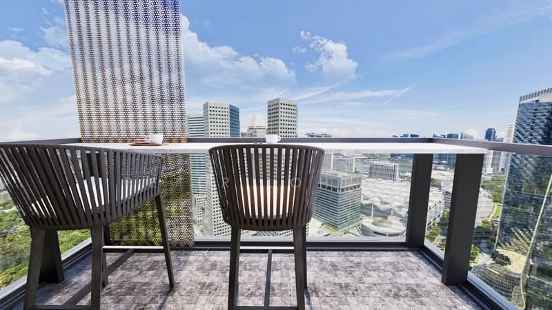 Midtown Bay, 120 Beach Road, 3 Bedrooms, 1,324 sqft, Condominium For Sale, by Peter Loh 彼得, 500152808 - Balcony - PropertyGuru.com.sg