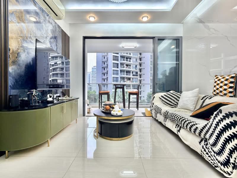 Riversound Residence, 3 Sengkang East Avenue, 3 Bedrooms, 1,066 sqft, Condominium For Sale, by Nicholas Toh, 500152837 - Living Room - PropertyGuru.com.sg