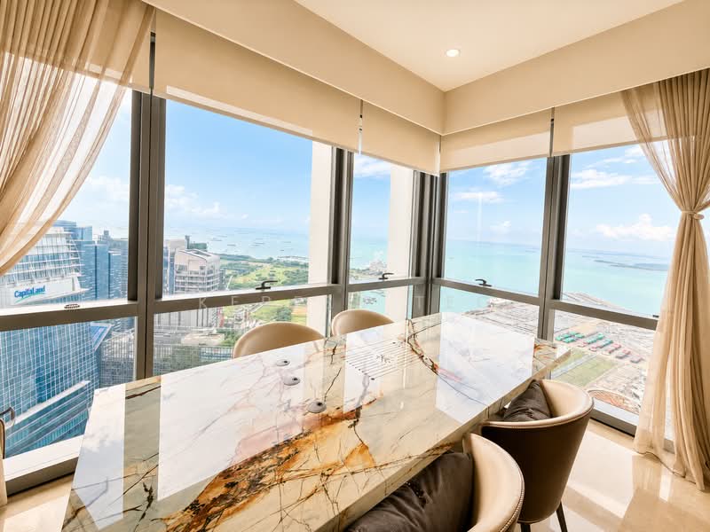 Wallich Residence, 3 Wallich Street, 3 Bedrooms, 3,509 sqft, Condominium For Rent, by Kereen Teo, 500152839 - Dining Room - PropertyGuru.com.sg