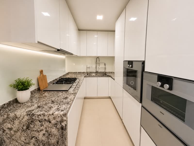 Wallich Residence, 3 Wallich Street, 3 Bedrooms, 3,509 sqft, Condominium For Rent, by Kereen Teo, 500152839 - Kitchen - PropertyGuru.com.sg