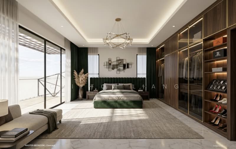 ๐ Contemporary New Corner Terrace Siglap, Fidelio Street, 5 Bedrooms, 7,400 sqft, Corner Terrace For Sale, by Clifton Liang, 500152845 - Master Bedroom - PropertyGuru.com.sg