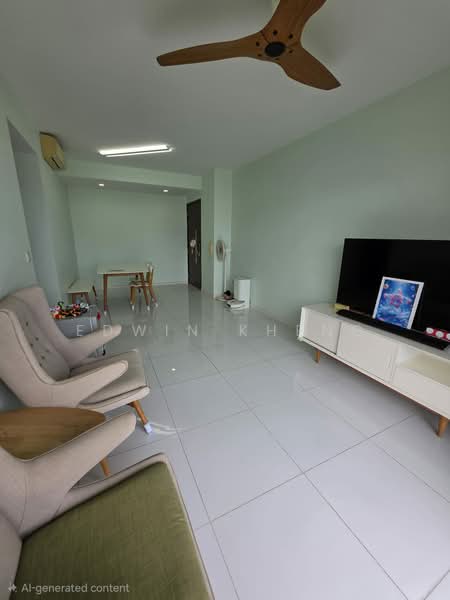 Riverparc Residence, 90 Punggol Drive, 3 Bedrooms, 990 sqft, Executive Condominium For Sale, by Edwin Kheng, 500152855 - Living Room - PropertyGuru.com.sg