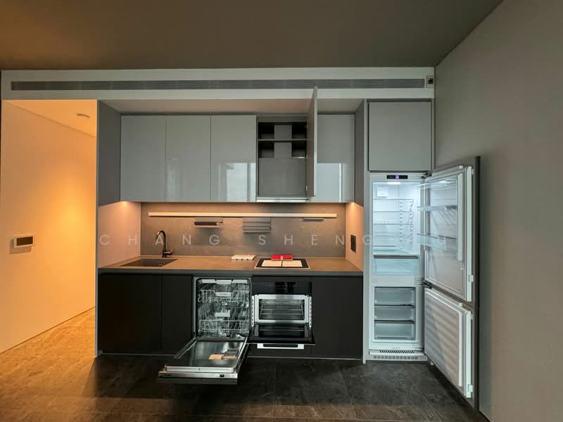 Cuscaden Reserve, 8 Cuscaden Road, 2 Bedrooms, 926 sqft, Condominium For Rent, by Chang Sheng Yu, 500152874 - Kitchen - PropertyGuru.com.sg