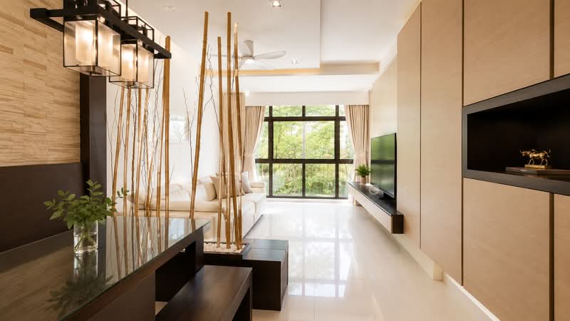 Varsity Park Condominium, 34 West Coast Road, Buona Vista / West Coast / Clementi New Town, 3 Bedrooms, 1,464 sqft, Condominium For Rent, by Phyllis Goh, 500152885 - Living Room - PropertyGuru.com.sg