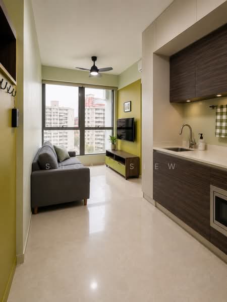 Commonwealth Towers, 230 Commonwealth Avenue, 1 Bedroom, 441 sqft, Condominium For Sale, by Shoan Siew, 500152897 - Living Room - PropertyGuru.com.sg