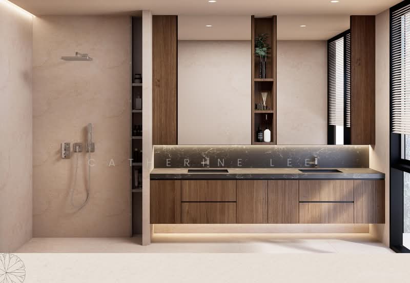 ★Eminence Landed★ Brand New Semi-D @ Jln Jitong, Jln Jarak, Jln Redop, Jln Joran, Jalan Jitong, 6 Bedrooms, 7,176 sqft, Semi-Detached House For Sale, by Catherine Lee, 500152923 - Bathroom - PropertyGuru.com.sg