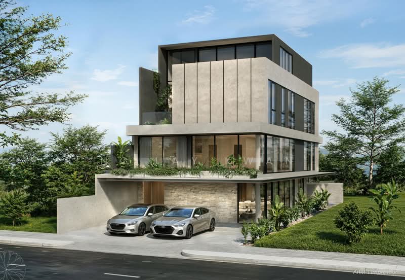 ⭐ Brand New Semi‑D - Sleek Contemporary Living in Landed Enclave @ Seletar Hills Estate⭐, Jln Redop, Seletar Rd, Jln Jitong, 6 Bedrooms, 7,176 sqft, Semi-Detached House For Sale, by Ng Lay Kwan, 500152933 - Exterior - PropertyGuru.com.sg