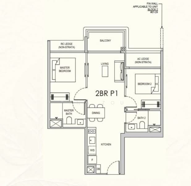 Lentor Gardens Residences, 68 Lentor Gardens, 2 Bedrooms, 646 sqft, Condominium For Sale, by Tina Zou, 500152934 - PropertyGuru.com.sg