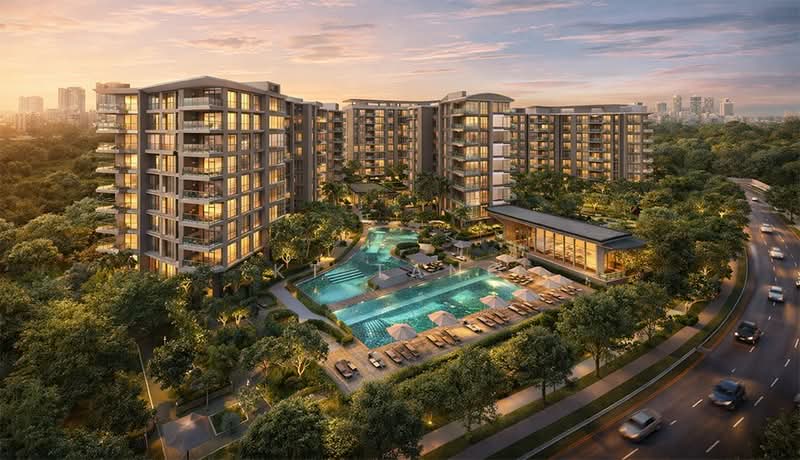 Dunearn House, , 3 Bedrooms, 1,100 sqft, Condominium For Sale, by KT Tang, 500152942 - Exterior - PropertyGuru.com.sg