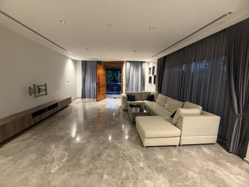 Sembawang Springs Estate, Jalan Salang, 5 Bedrooms, 6,500 sqft, Semi-Detached House For Rent, by Nancy Tey, 500152973 - Living Room - PropertyGuru.com.sg